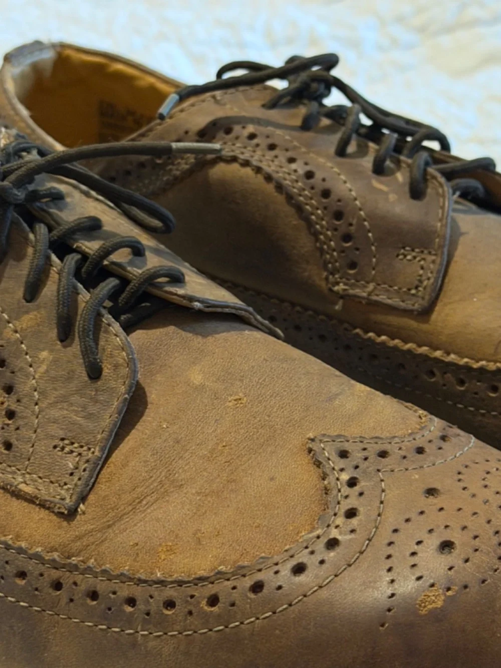 Vintage Dr. Martens Made in England Wingtip Oxfords